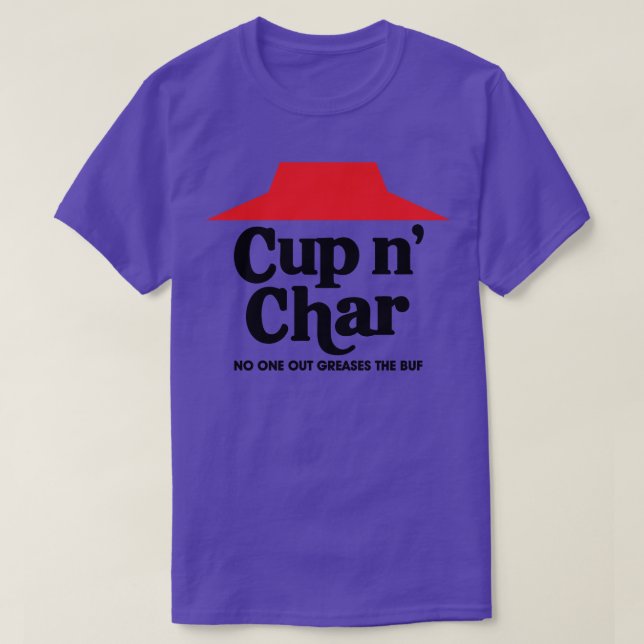 Camiseta Pizza Char Buffalo (Frente do Design)