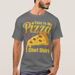 Camiseta Pizza Chef de Comida Italiano Funny Pizza Maker