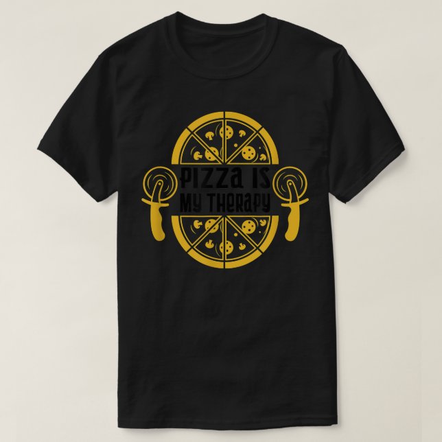 Camiseta Pizza Chef Hobby Pizza Maker Comida Italiano (Frente do Design)
