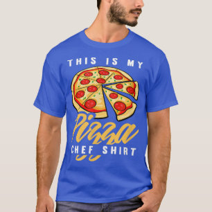 Camiseta Pizza Chef Ironic Pizza Maker Comida Italiano