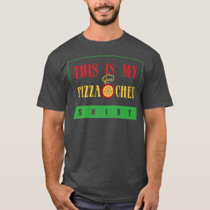 Camiseta Pizza Chef Irônico Pizza Maker Hobby Chef