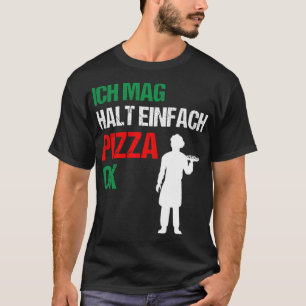 Camiseta Pizza Chef Pizzeria Cook Funny Quote aniversário
