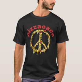 Camiseta Pizza clássica de paz