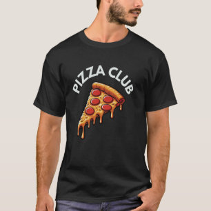 Camiseta Pizza Club Para Pizza E Pepperoni Lover Cheese Mo