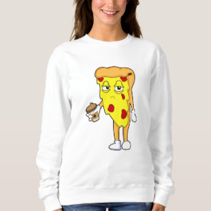 Camiseta Pizza com queijo e café de Salami