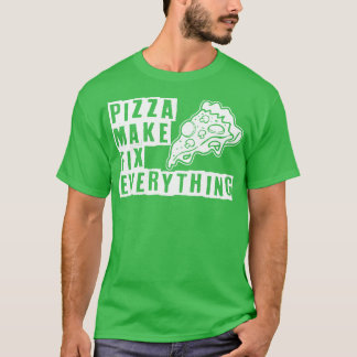 Camiseta Pizza consertar tudo