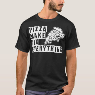Camiseta Pizza consertar tudo