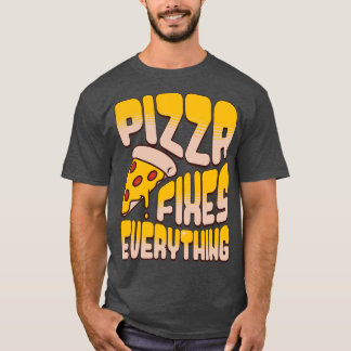 Camiseta Pizza corrige tudo 2