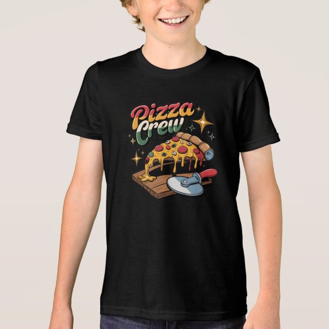Camiseta Pizza Crew (Frente)