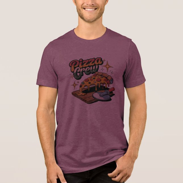 Camiseta Pizza Crew (Frente)