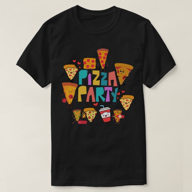 Camiseta Pizza Day Pizza Day Pizza (Frente do Design)