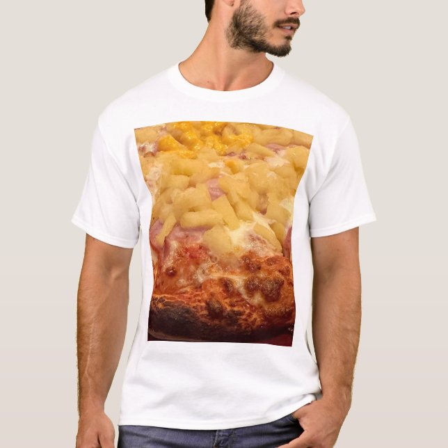 Camiseta Pizza de Abacaxi (Frente)