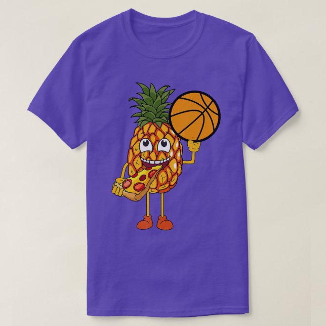 Camiseta Pizza de Abacaxi Encantada Funny (Frente do Design)