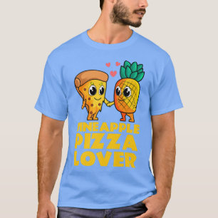Camiseta Pizza de abacaxi Lover de Comida do Havaí, Cute