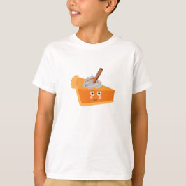 Camiseta Pizza de Abóbora Bonita outono