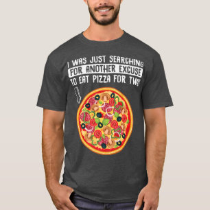 Camiseta Pizza De Anúncio De Gravidez Para Dois Bebês De Be