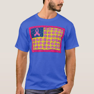 Camiseta Pizza de Bandeira Americana, Cancer de Sensibiliza