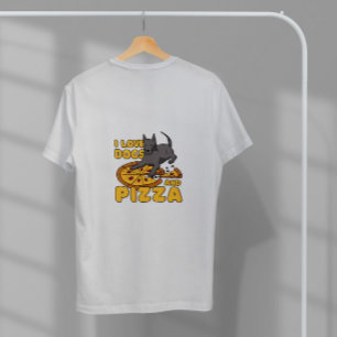 Camiseta Pizza de Cães de Amor