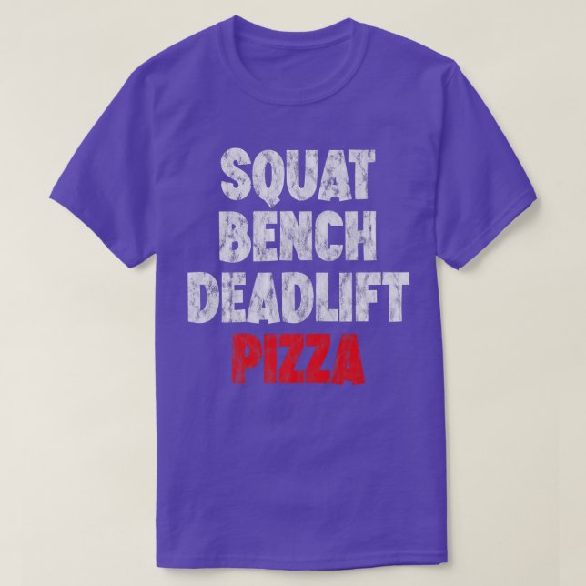 Camiseta Pizza de Deadelevador Quadrado — Premium 30265274 (Frente do Design)