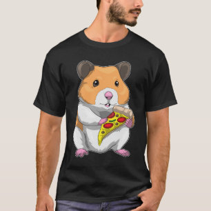 Camiseta Pizza de Hamster