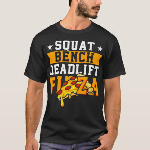 Camiseta Pizza de Imputação do Quadrado Bench