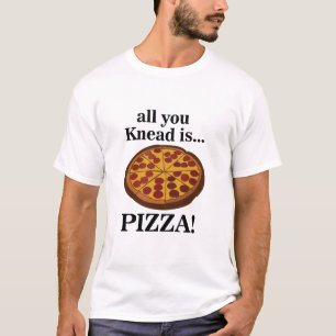 Camiseta Pizza de Pepperoni Comida Engraçada