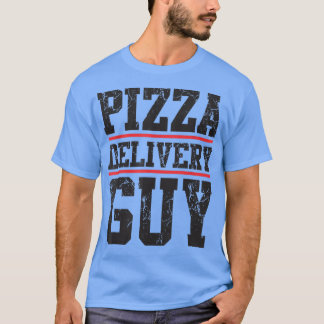 Camiseta Pizza Delivery Guy Matching Pizza Costume For Men