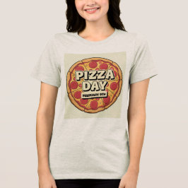 Camiseta Pizza Dia 9 de fevereiro
