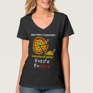 Camiseta pizza divertida pi pi dia pi piada matemática calc