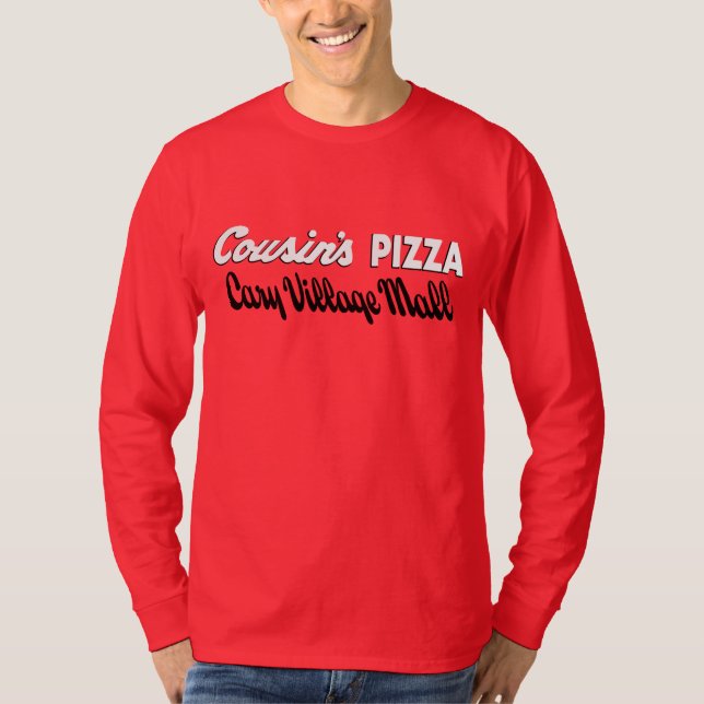 Camiseta Pizza do CVM Cousin (Frente)