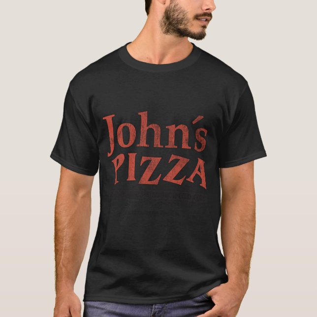 Camiseta Pizza do John (Frente)