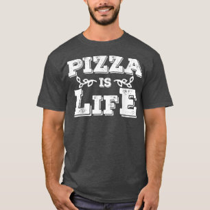 Camiseta Pizza É A Comida Italiana Legal Da Vida Tee 173233