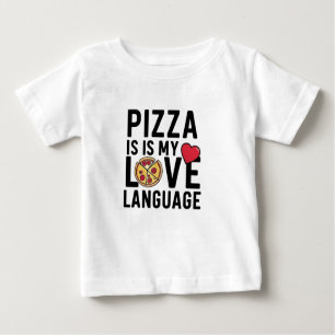 Camiseta Pizza é a minha língua de amor