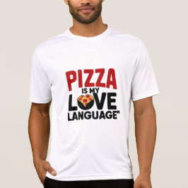 Camiseta Pizza é a minha língua de amor