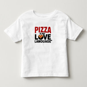 Camiseta Pizza é a minha língua de amor
