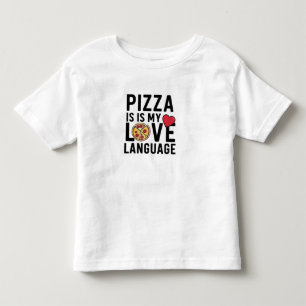 Camiseta Pizza é a minha língua de amor