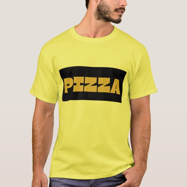 Camiseta Pizza É A Minha Língua De Amor - Engraçado Present (Frente)