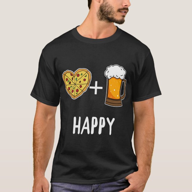 Camiseta Pizza E Beer Love (Frente)