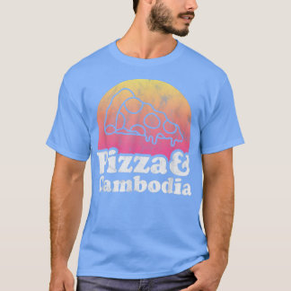 Camiseta Pizza e Camboja