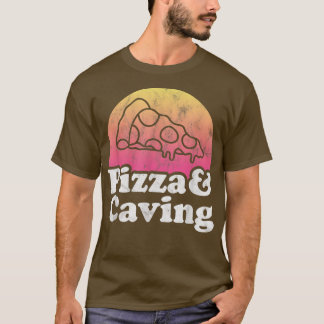 Camiseta Pizza e Cavernas