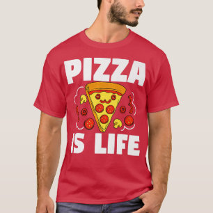 Camiseta Pizza É Comida De Pizza De Pizza De Vida Engraçado