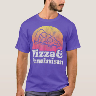 Camiseta Pizza E Feminismo 13792923
