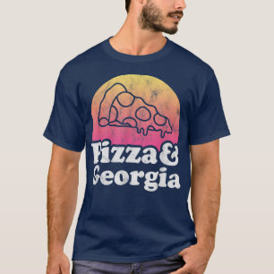 Camiseta Pizza e Geórgia