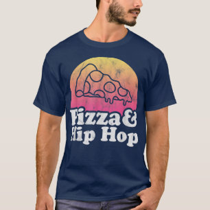 Camiseta Pizza e Hip Hop