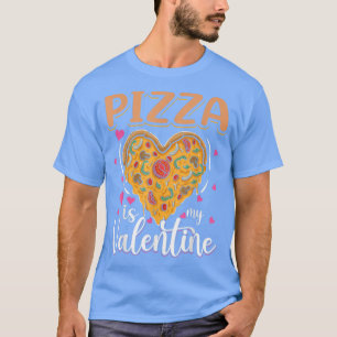 Camiseta Pizza É Meu Namorados, Dia de os namorados Engraça