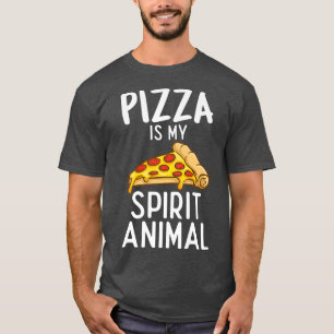 Camiseta Pizza é meu Spirit Animal Snack Pizzalove Pizza