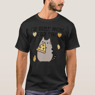 Camiseta Pizza É Meu Valentines Estou Aqui Só Pelo Pizza