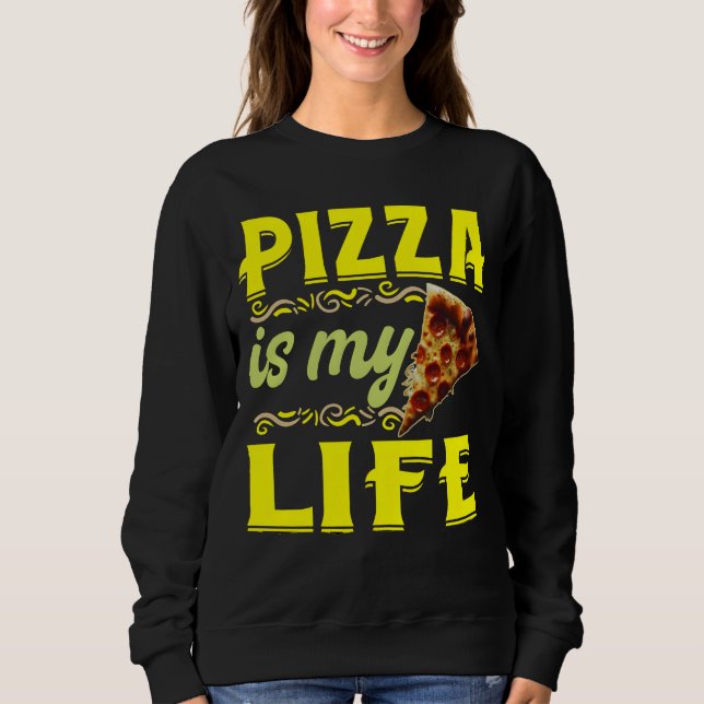 Camiseta pizza é minha vida (Frente)