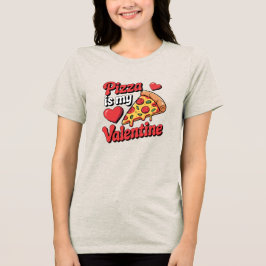 Camiseta Pizza É o Meu Namorado