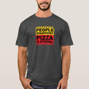 CAMISETA PIZZA É PARA SEMPRE